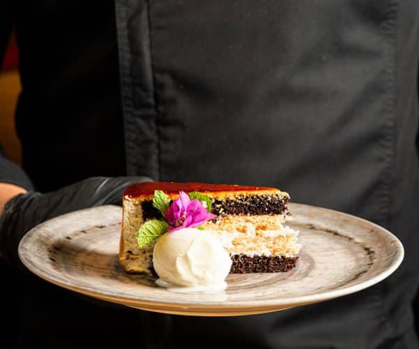 Tarta de Caramelo y Galletas
